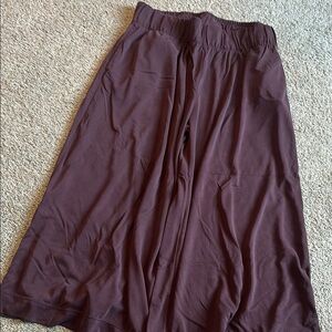 Sweaty Betty Purple Cropped Wide Leg EUC